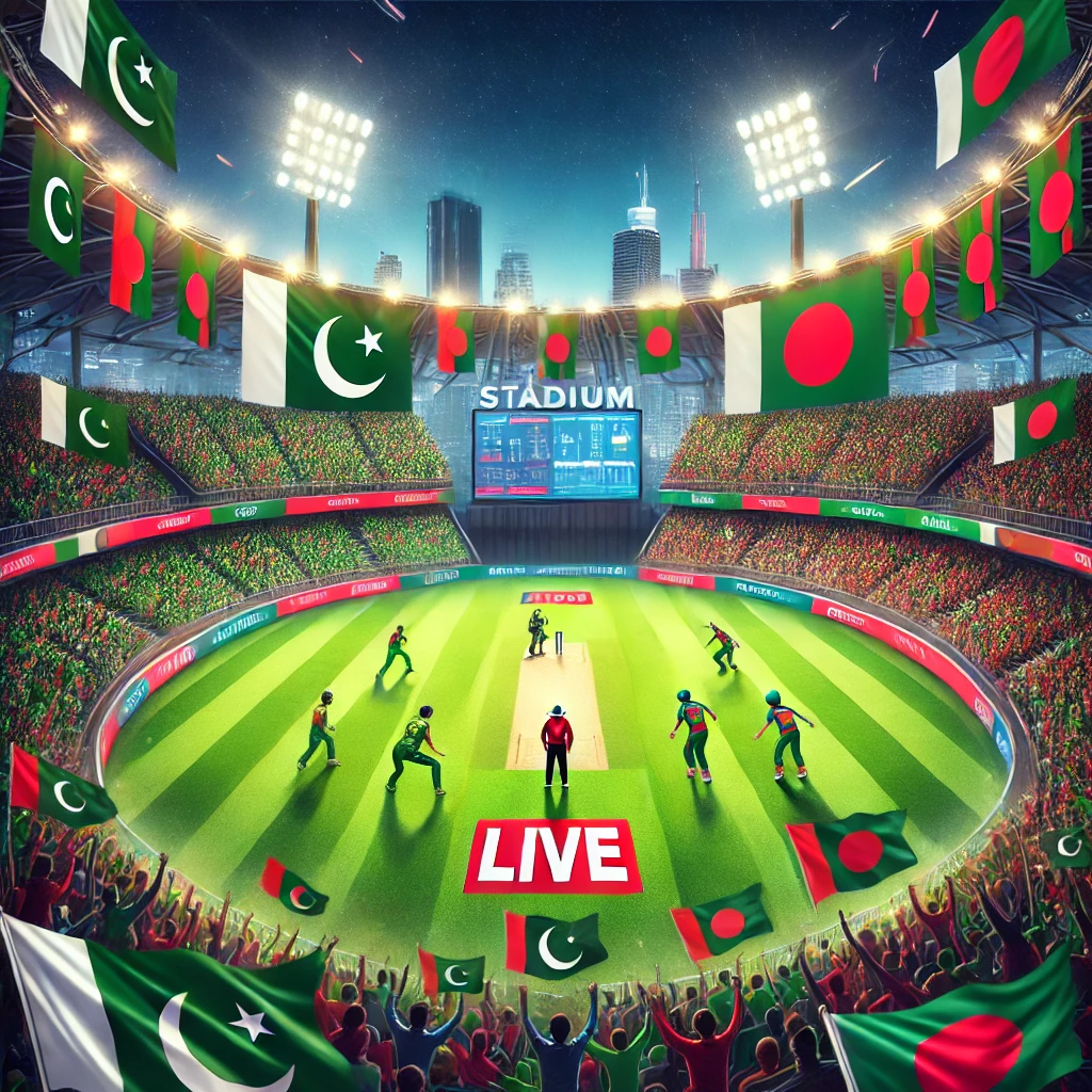 Partido en vivo de Pakistán vs Bangladesh